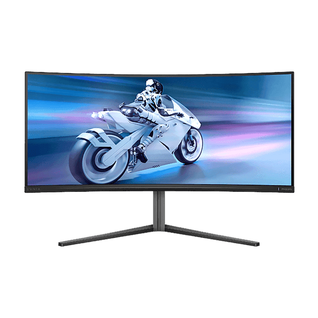 Philips EVNIA 34M2C6500 34" QD-OLED Curved UWQHD Gaming Monitor, 175Hz