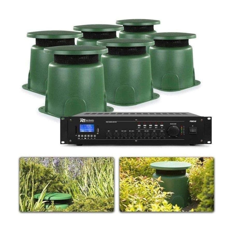 Power Dynamics Altavoces de jardín 100V
