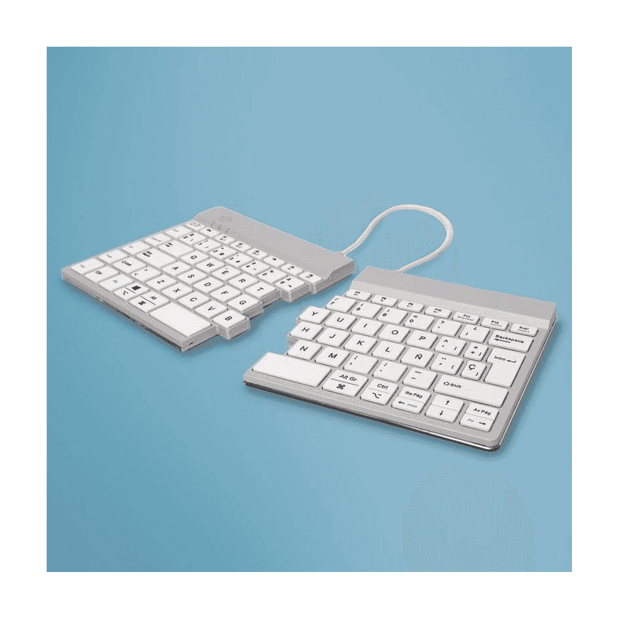 R-Go Tools Split Break Ergonomic Wireless Keyboard QWERTY ES