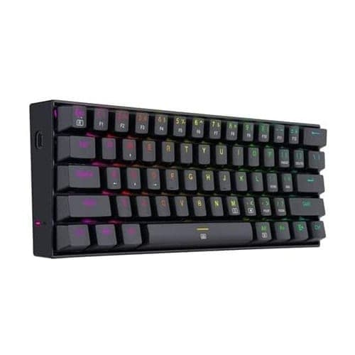Redragon Dragonborn K630RGB Teclado 60% Mecánico Switch Red English Layout