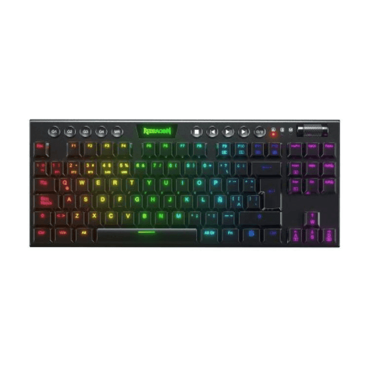 Redragon Horus Teclado Mecánico TKL Inalámbrico Español - Switch Rojo