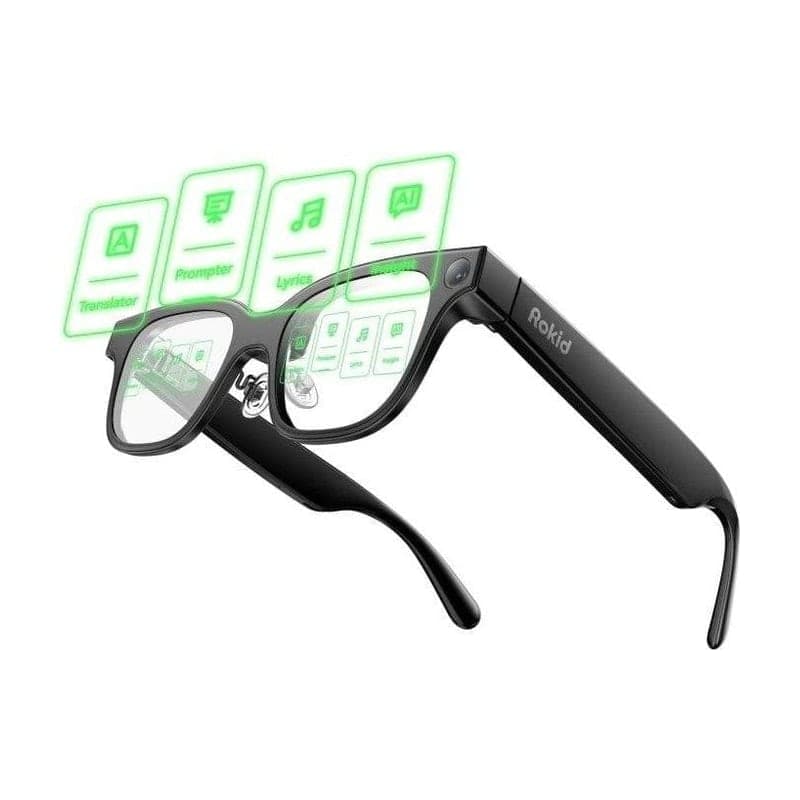 Rokid Camara Dual IA Impulsada Integrada Inteligentes Interaccion Libres Manos Optica Por