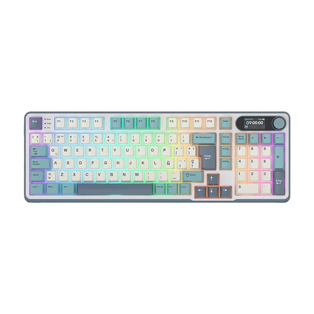 Royal Kludge RKS98 ISO-ES Hot-Swappable Brown Wireless