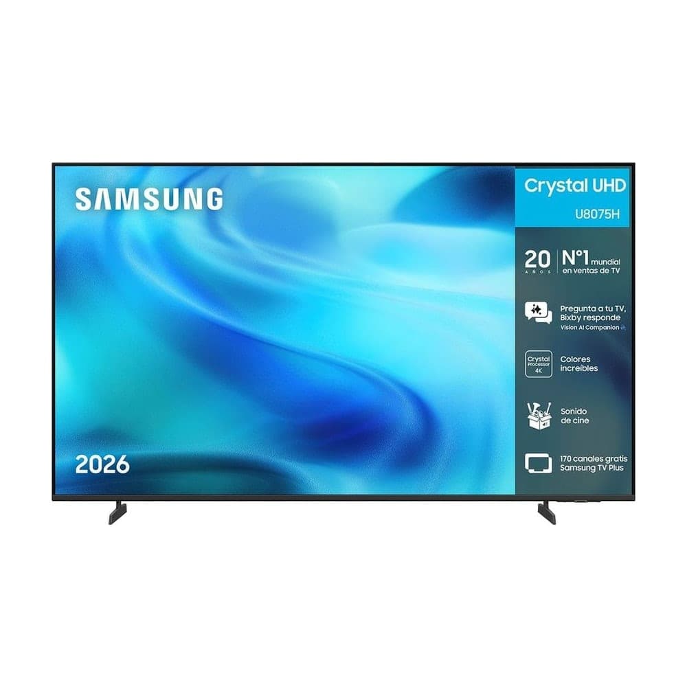 Samsung TU85U8075HUXXC 85" 4K Smart LED TV con Gaming Hub 120 Hz
