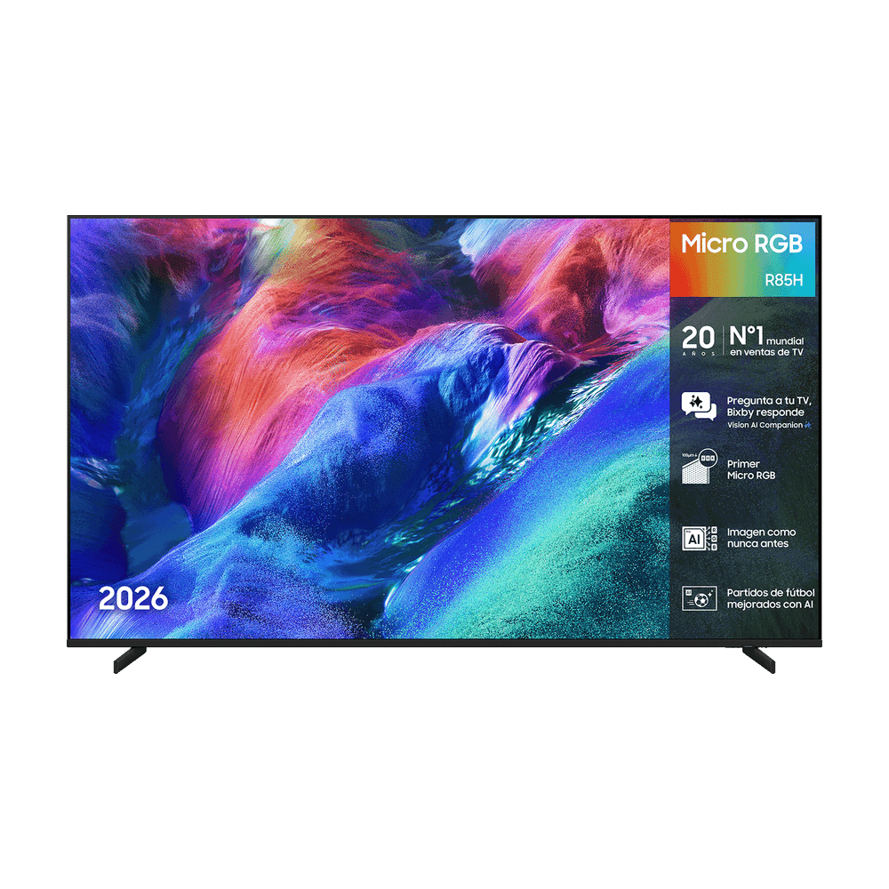 Samsung Vision R85H 55" 4K Micro RGB AI Smart TV (2026)