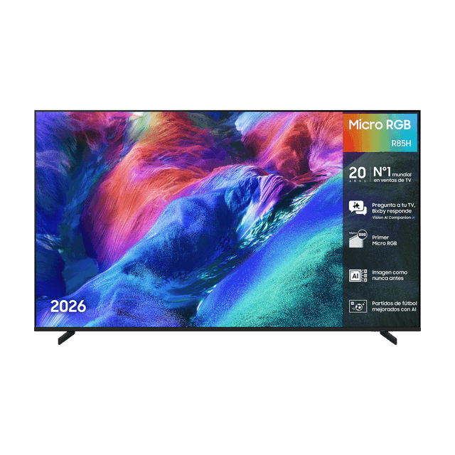 Samsung Vision R85H 65" 4K Micro RGB AI Smart TV (2026)