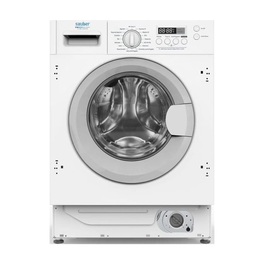 Sauber Serie 5-8140 IT Lavadora integrable carga frontal 8 kg