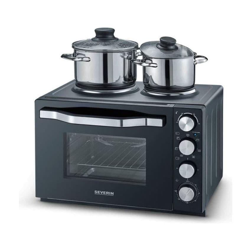 Severin TO 2074 Horno tostador con placas de cocina
