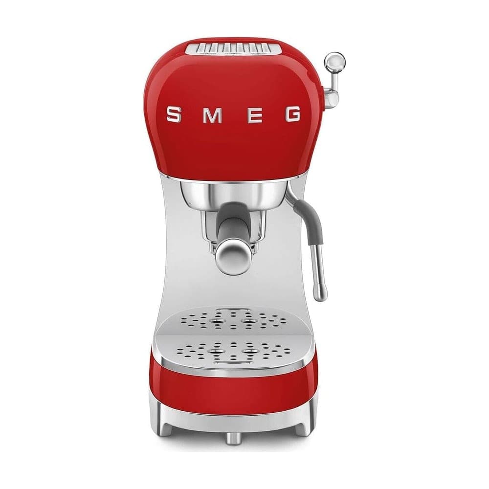 Smeg ECF02RDEU Cafetera espresso manual