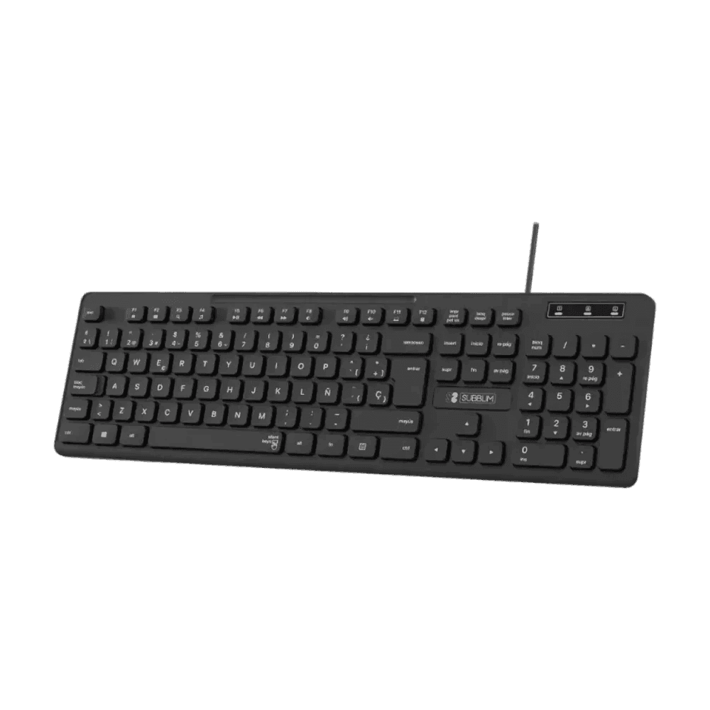 Subblim Business Slim Teclado de membrana con cable USB