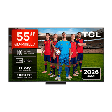 TCL 55C6K Pro 55" QD Mini-LED 4K (UHD) - Google TV, Dolby Vision, Dolby Atmos, AiPQ Pro (MT9653)