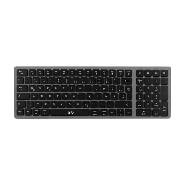TNB KBWPROES Teclado Bluetooth QWERTY Español con teclado numérico