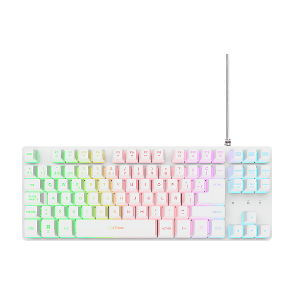 Trust GXT 833W Thado Teclado de membrana Layout ES
