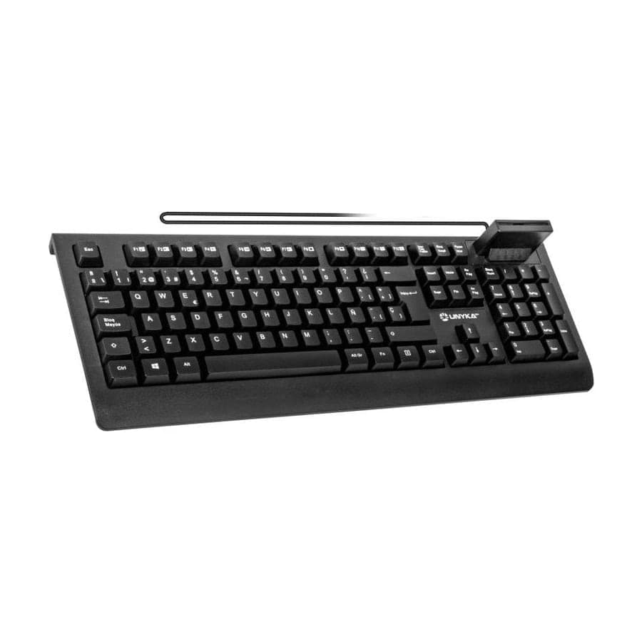 Unykach KB918 Teclado con Lector Inteligente de Tarjetas