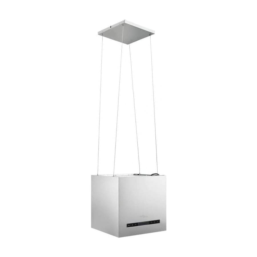 VidaXL VXL51019 Campana decorativa de isla 37 cm Acero inoxidable
