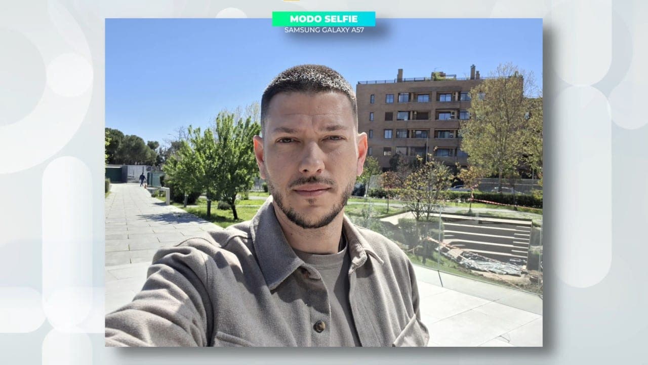 Samsung Galaxy A57 5G selfie