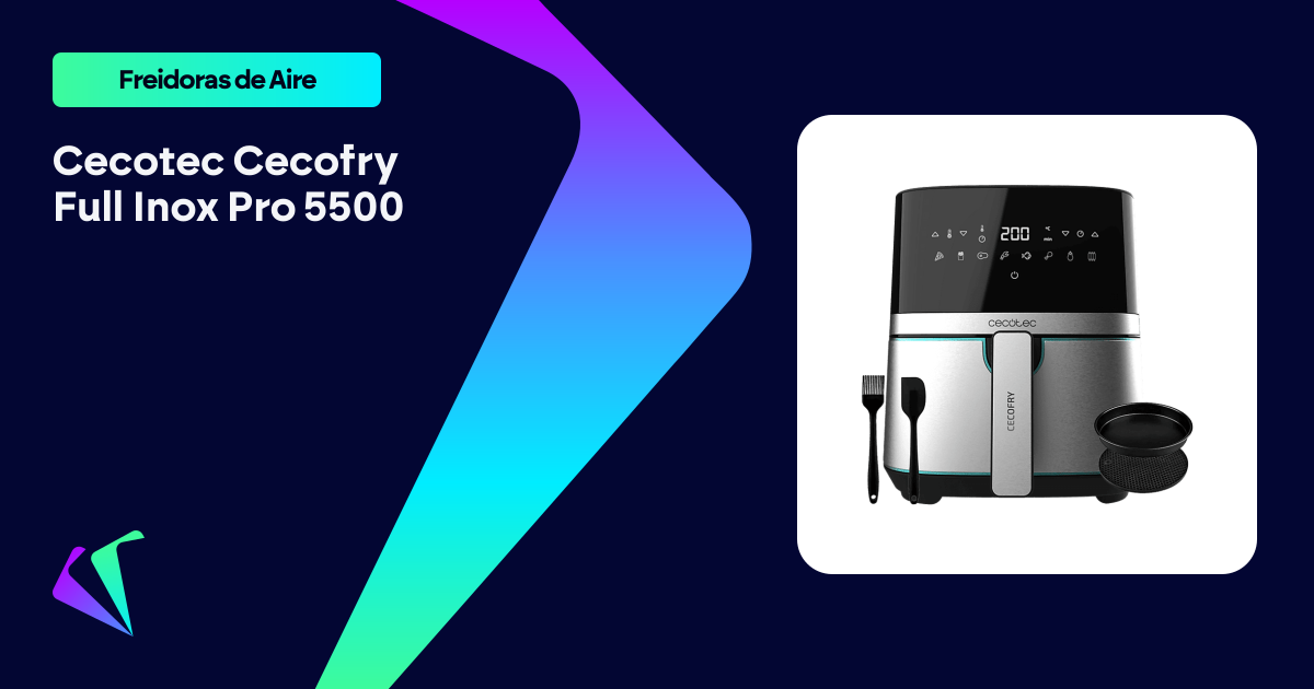 Cecotec Cecofry Full Inox Pro 5500: mejores precios, características y ...