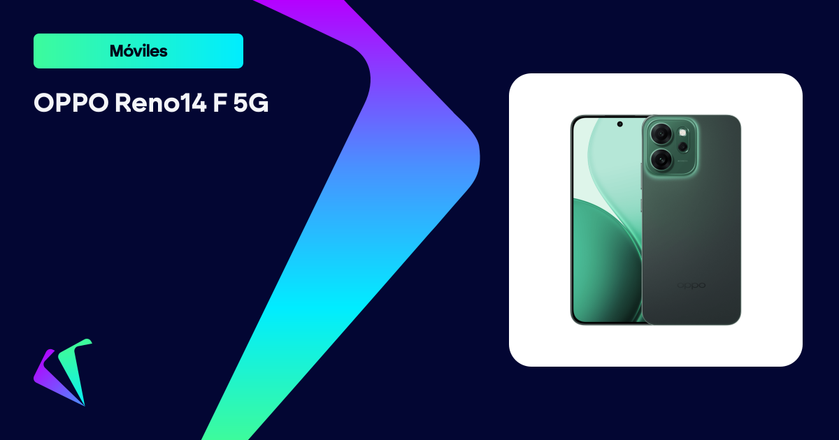 OPPO Reno 14 F 5G: características, precios y opinión | Compra Smartphone